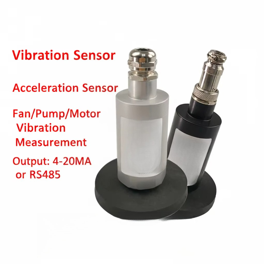 Vibration Sensor Accelerometer Industrial - Промышленный аналоговый датчик-преобразователь вибрации (акселерометр) 0-20