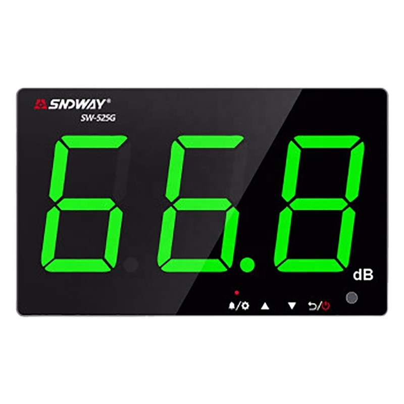 Sound Level Meter Db 30-130 - SNDWAY SW-525G Настенный измеритель уровня звука