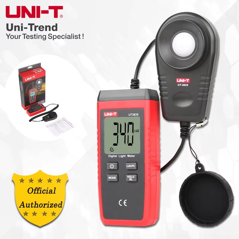 Lux Meter Digital Light - Цифровой люксметр UNI-T UT383S; Диапазон измерения