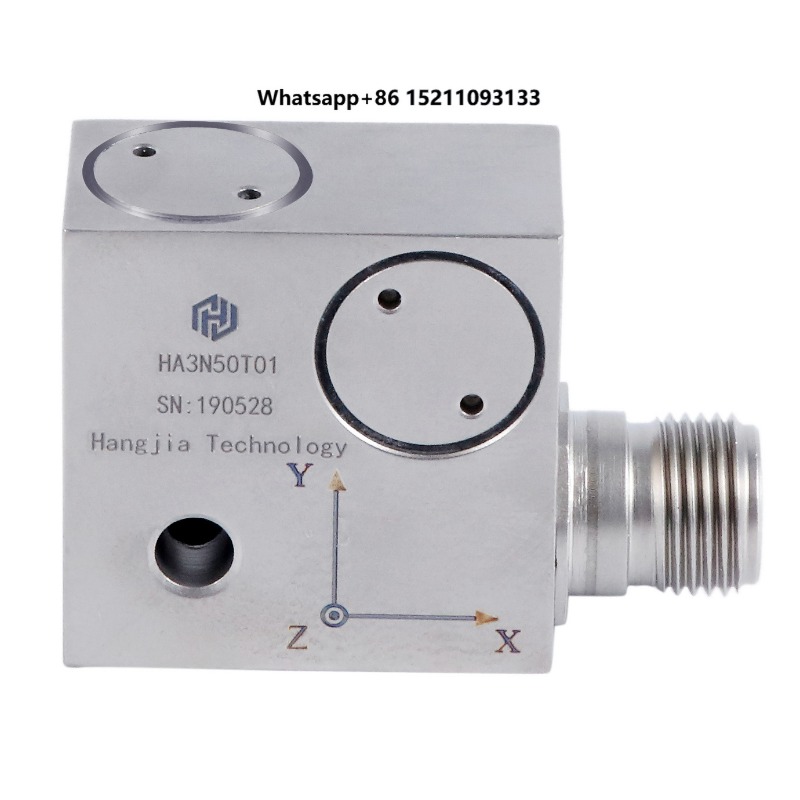 Vibration Sensor Accelerometer Industrial - Промышленный пьезоэлектрический трехосный датчик вибрации IEPE