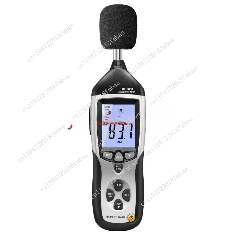 Sound Level Meter Db 30-130 - Цифровой измеритель уровня звука DT-8852, диапазон