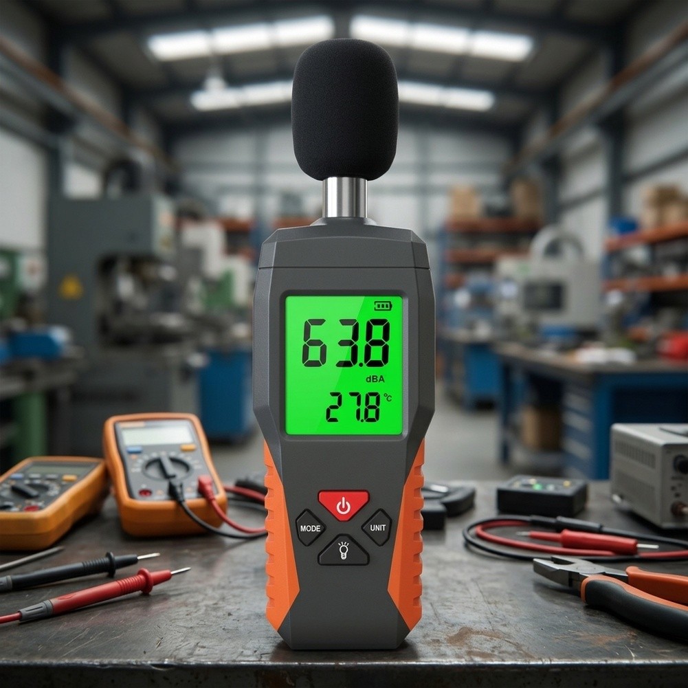 Sound Level Meter Db 30-130 - Цифровой шумомер SW6002, диапазон 30-130 дБ,
