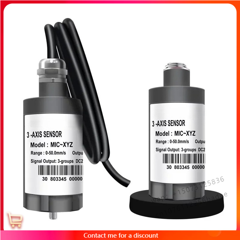 Промышленный пьезоэлектрически – обзор и цена Vibration Sensor Accelerometer Industrial