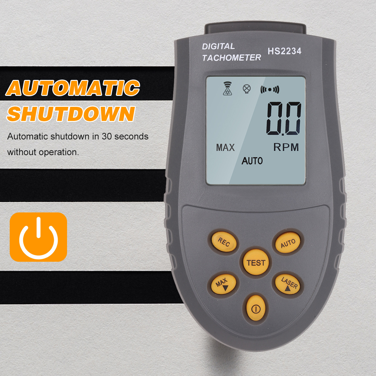 Бесконтактный цифровой лазерны – обзор и цена Tachometer Digital Laser Rpm