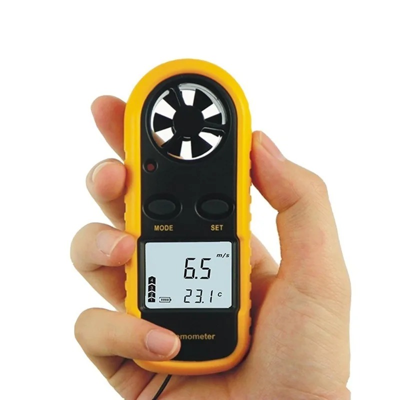 1 шт. GM816 цифровой анемометр – обзор и цена Anemometer Digital Wind Speed