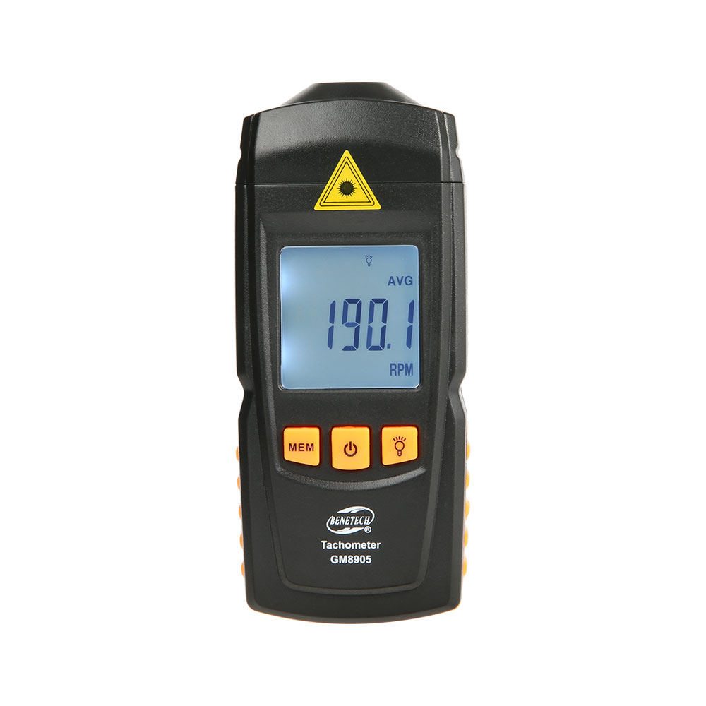 GM8905 Лазерный бесконтактный  – обзор и цена Tachometer Digital Laser Rpm