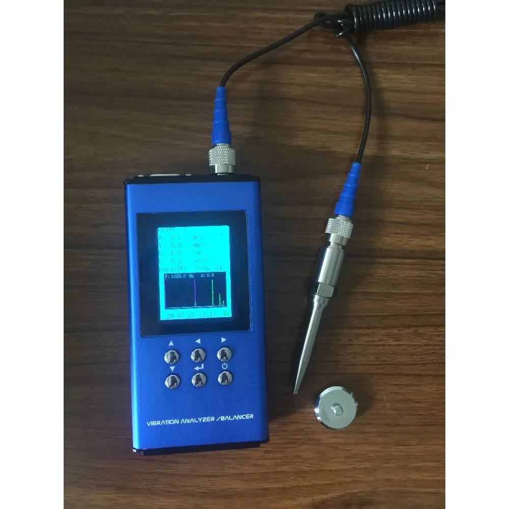 Цифровой портативный виброметр – обзор и цена Vibration Analyzer Portable Fft