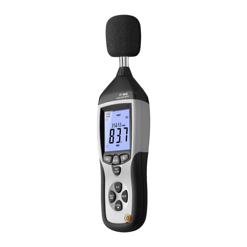 Цифровой шумомер DT-8852 с диа – обзор и цена Sound Level Meter Db 30-130