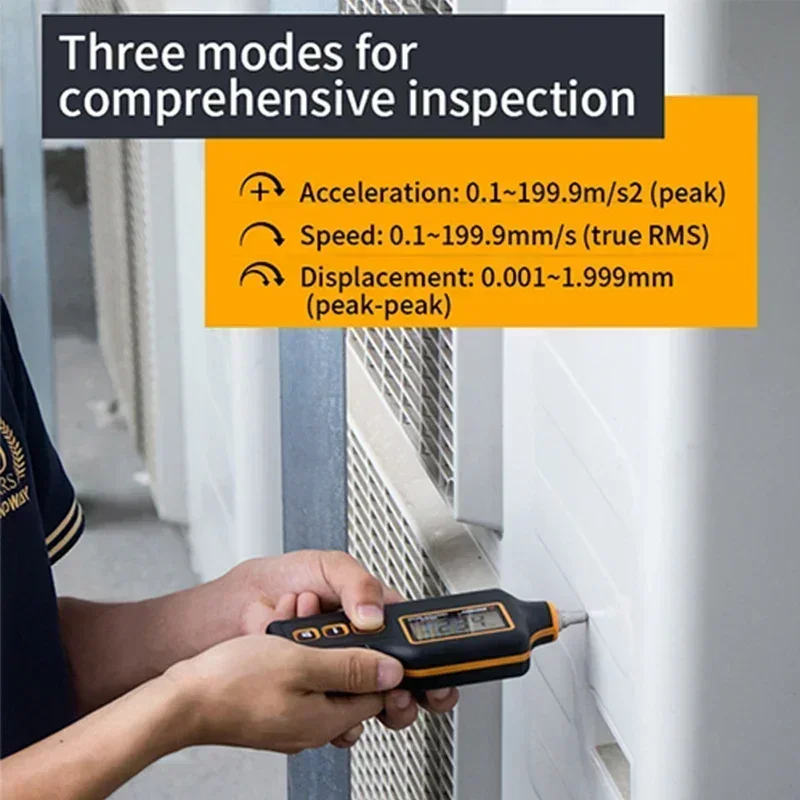 Цифровой виброметр SNDWAY SW-6 – обзор и цена Vibration Meter Digital 0.1-199.9