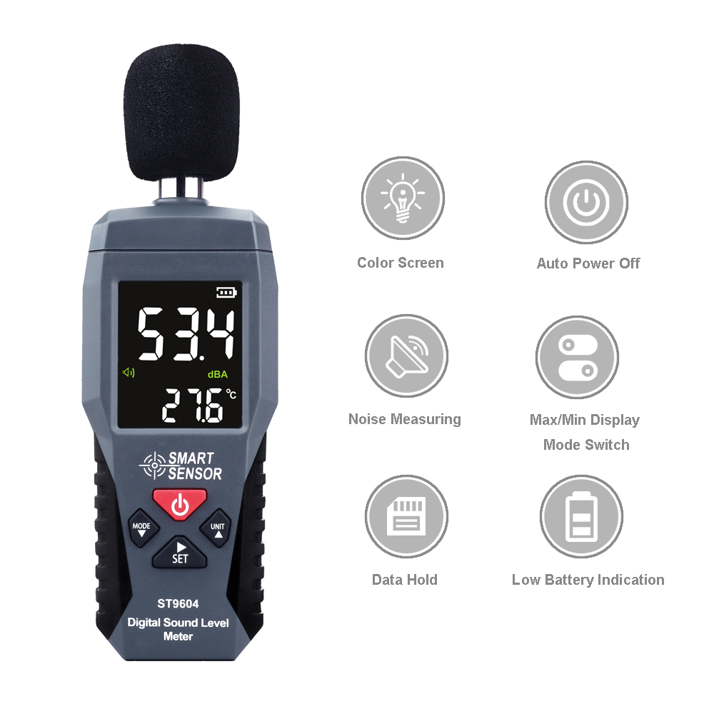 Цифровой измеритель уровня зву – обзор и цена Sound Level Meter Db 30-130