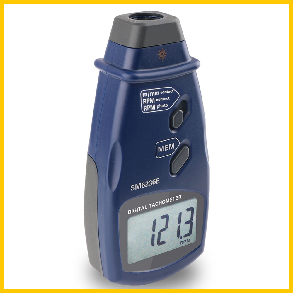 RZ Высокое качество цифровой л – обзор и цена Tachometer Digital Laser Rpm