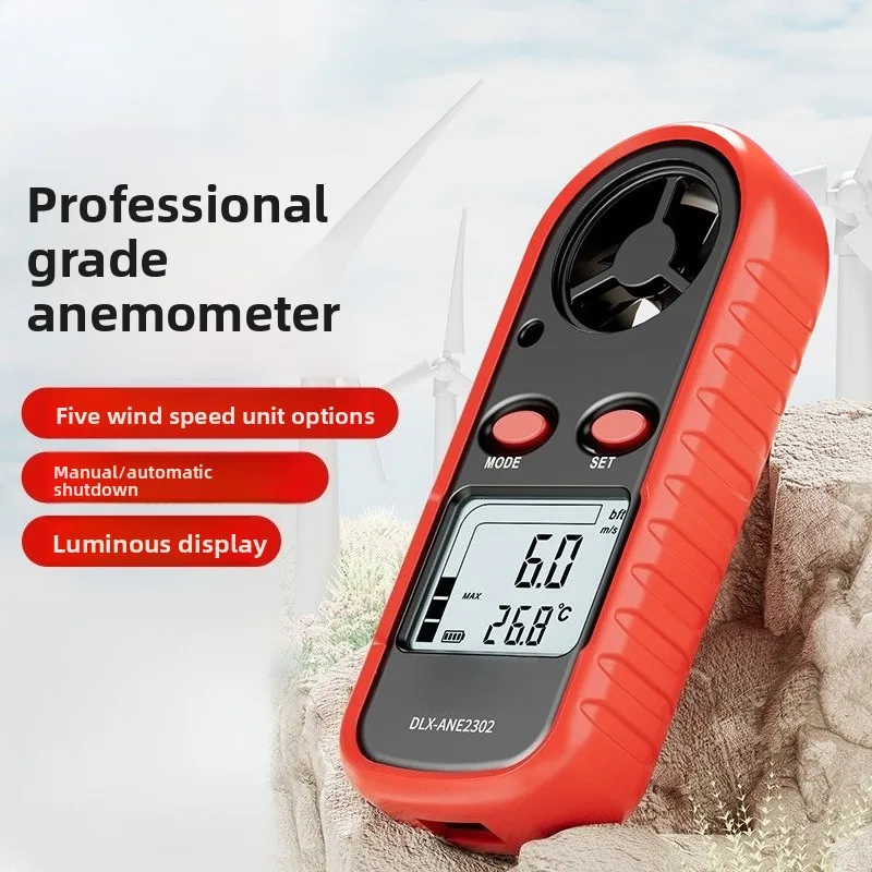 Универсальный портативный цифр – обзор и цена Anemometer Digital Wind Speed