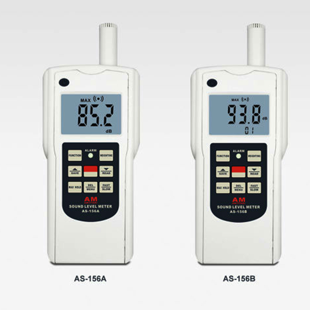 Цифровой шумомер AS-156A/B, из – обзор и цена Sound Level Meter Db 30-130