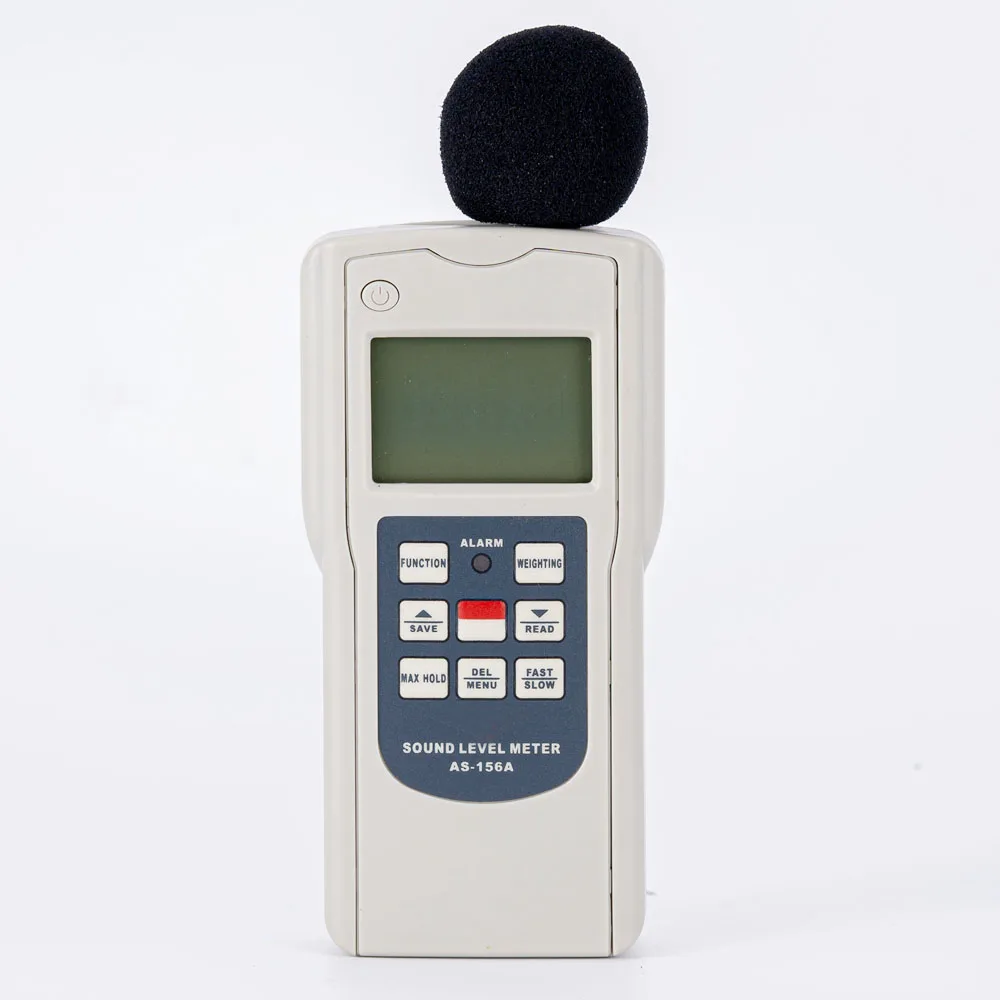 Цифровой шумомер AS-156A/B, из – обзор и цена Sound Level Meter Db 30-130