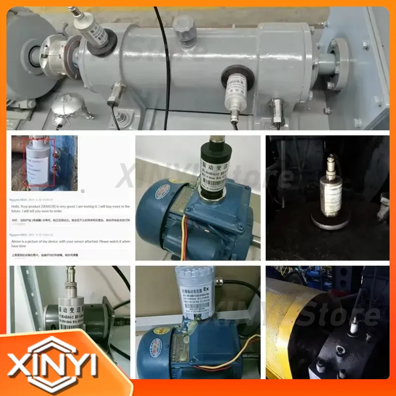 Промышленный аналоговый акселе – обзор и цена Vibration Sensor Accelerometer Industrial