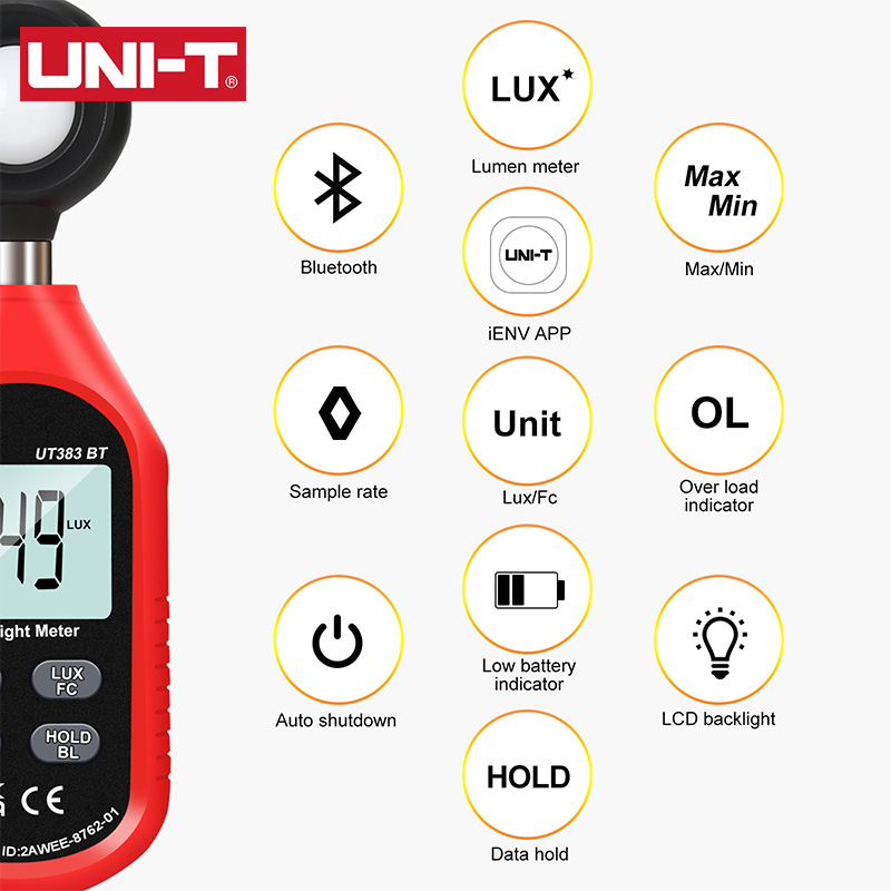 Мини светильник измеритель осв – обзор и цена Lux Meter Digital Light