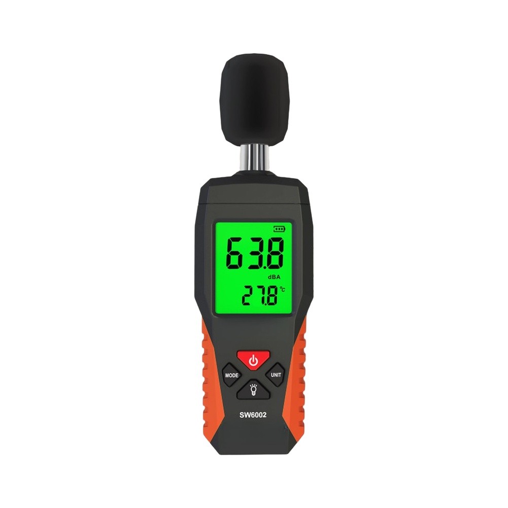 Цифровой шумомер SW6002, диапа – обзор и цена Sound Level Meter Db 30-130