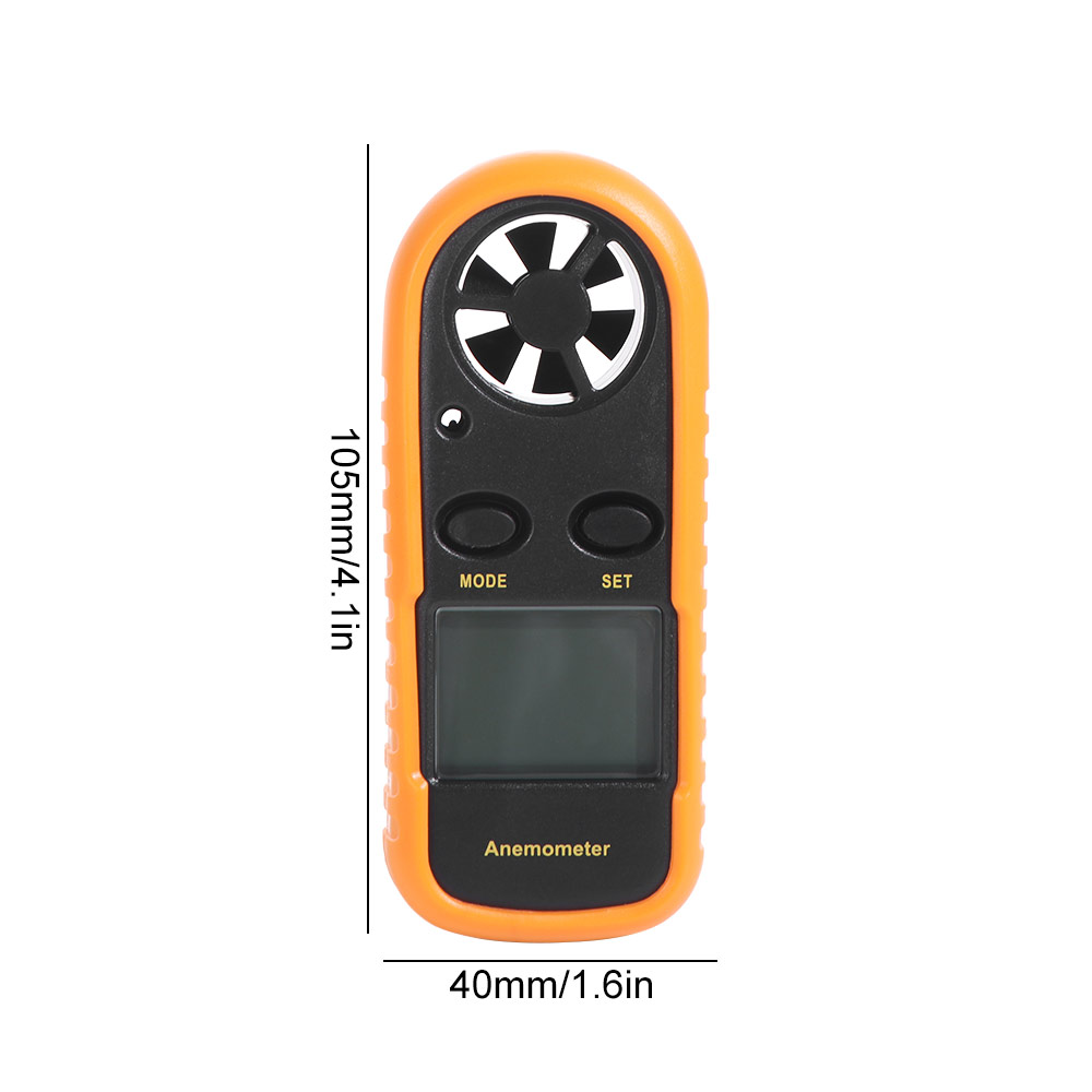 Мини-цифровой анемометр с ЖК-д – обзор и цена Anemometer Digital Wind Speed