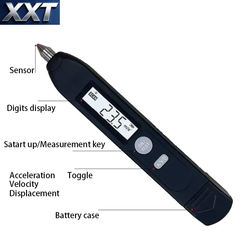 Цифровой ручной виброметр XXT: – обзор и цена Vibration Pen Meter Mini