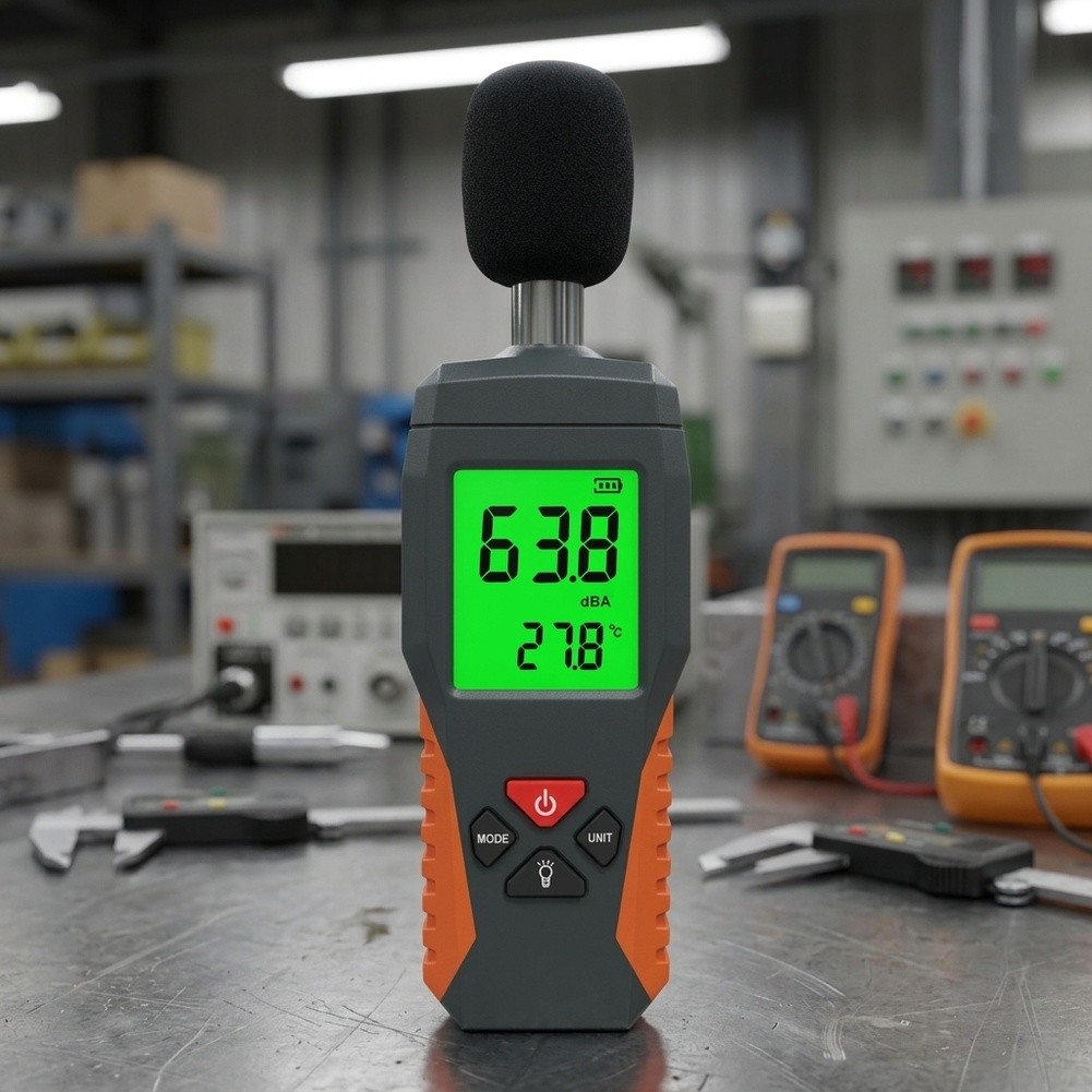 Цифровой шумомер SW6002, диапа – обзор и цена Sound Level Meter Db 30-130