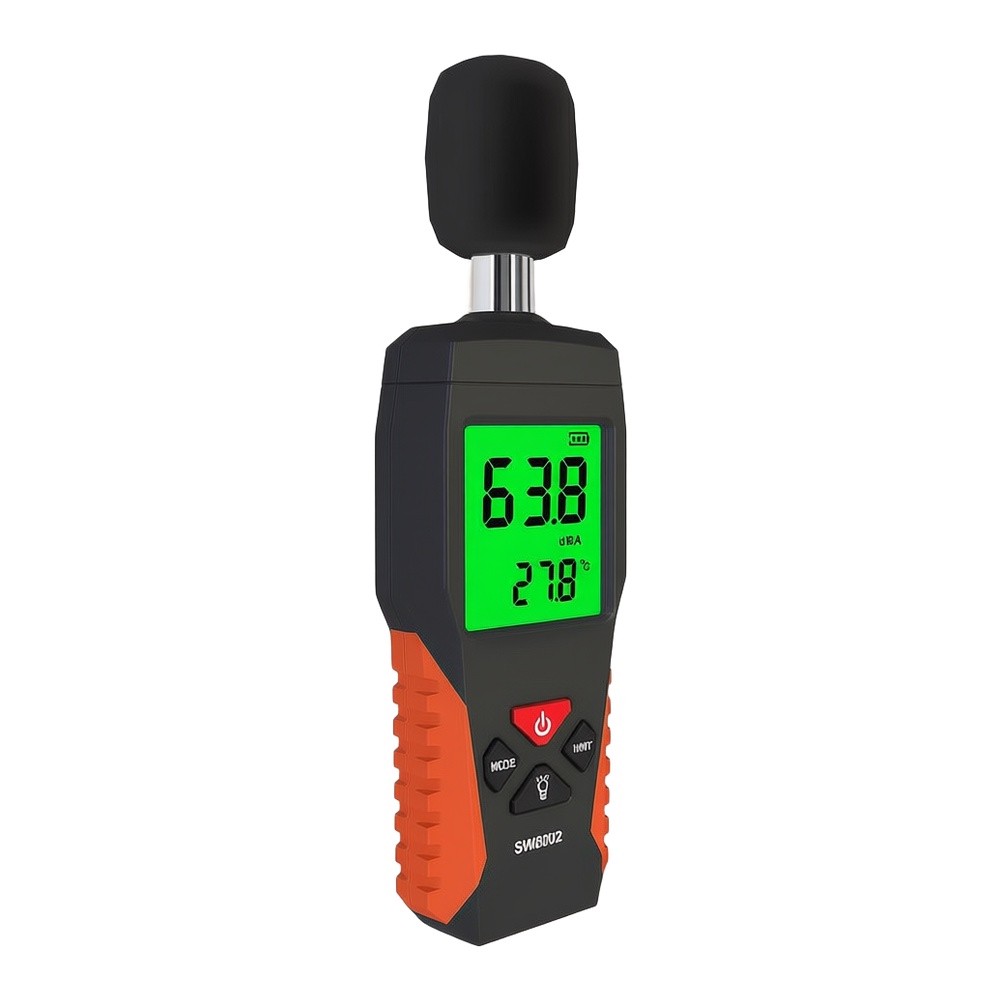 Цифровой шумомер SW6002, диапа – обзор и цена Sound Level Meter Db 30-130