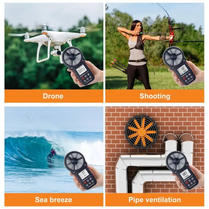 Цифровой анемометр BT-100: пор – обзор и цена Anemometer Digital Wind Speed