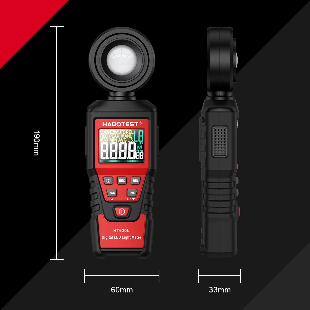 HABOTEST HT620 – цифровой изме – обзор и цена Lux Meter Digital Light