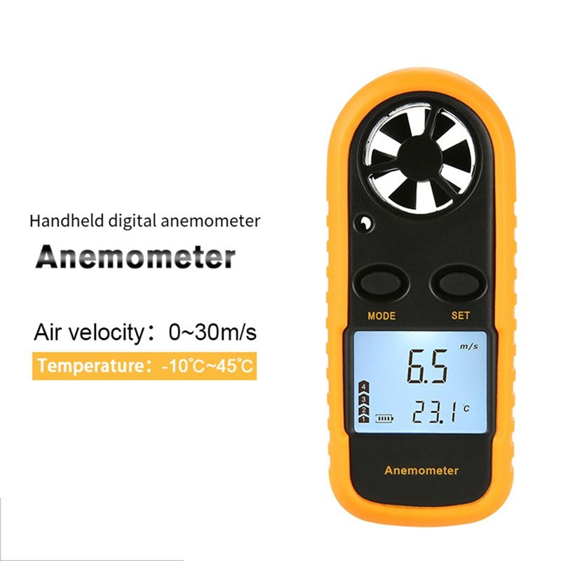 Анемометр A76I для измерения с – обзор и цена Anemometer Digital Wind Speed